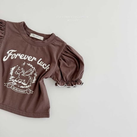 melikey/28. pony puff T-shirt JS-JM