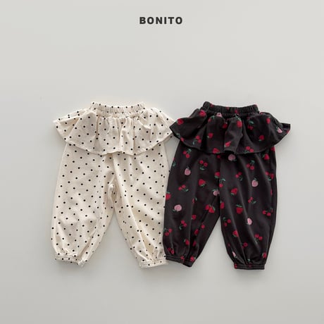 bonito/112. frill jogger pants JS-JM