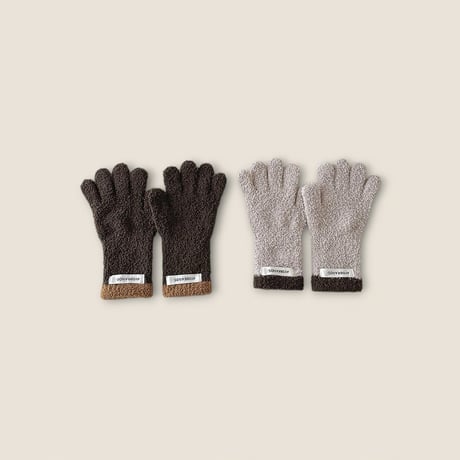 dudie/6. Block gloves knit FREE(10CM_21CM)