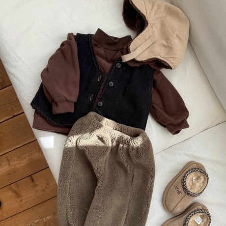 onu/6. boa fur pants BABY(12M)-XL(6-7Y)