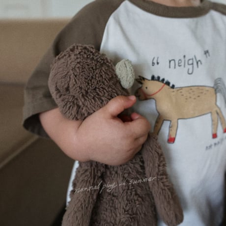 normalplay/26. pony raglan half t T-shirt 12M-XL