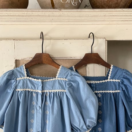 oren/48. jardin blue dress S-XL