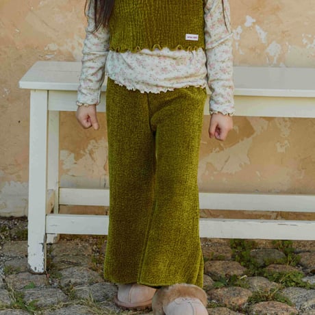 urbanrabbit/21. Choco Ribbed Bootcut Pants JS-JM