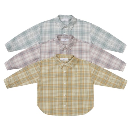 our/37. light check shirt S-XL