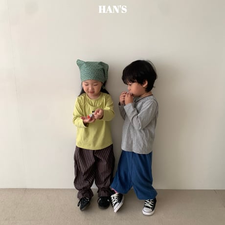 hans/14. tami pin tuck pants JS-JM