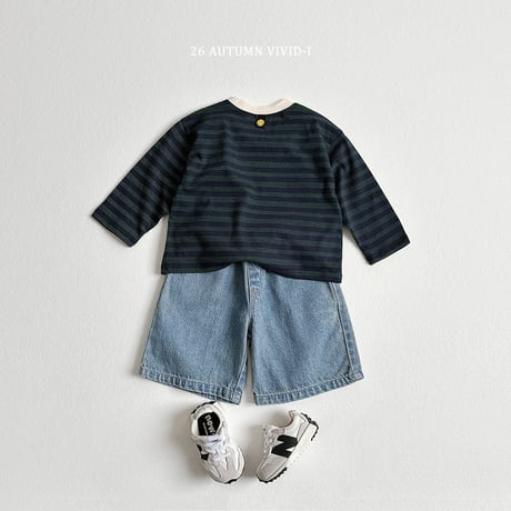 vividi/73. dangara smile label T-shirt XS-XL