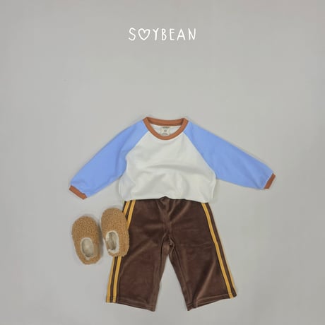 soybean/20. plan ) color raglan T-shirt XS-XL