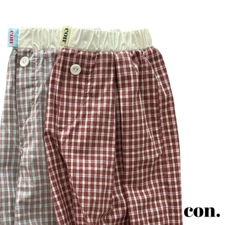con/2. check pumpkin pants XXS-M