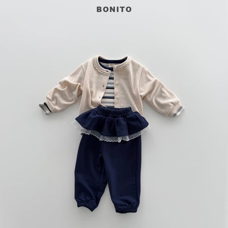 bonito/97. heart button st T-shirt JS-JM