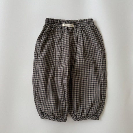 aosta/29. [Mocha Balloon Pants] S-2XL