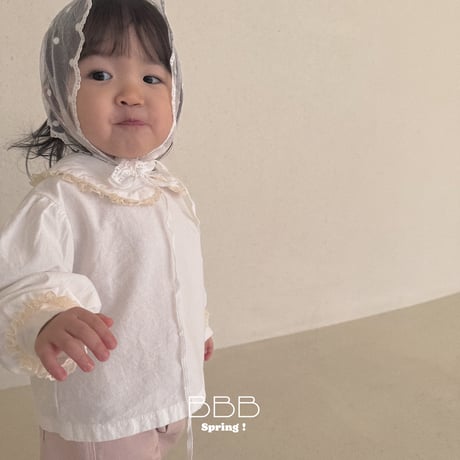 bellabambina/95. bebe core blouse 12M-S