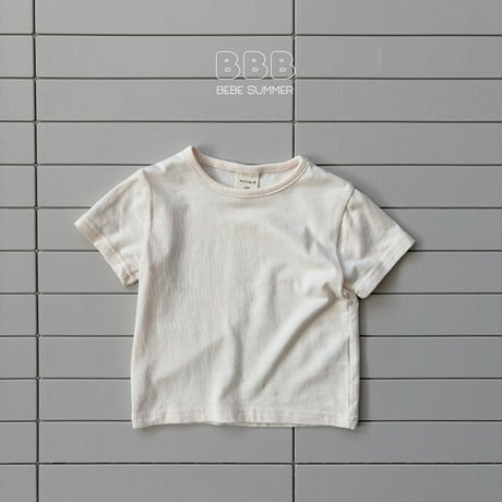 bellabambina/44. bebe basic half t T-shirt 12M-M