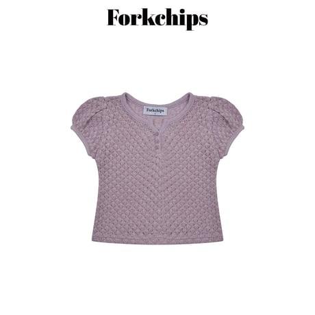 forkchips/33. bunny puff knit M-XL