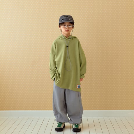 minimal/47. serve stripe hood T-shirt S-XL