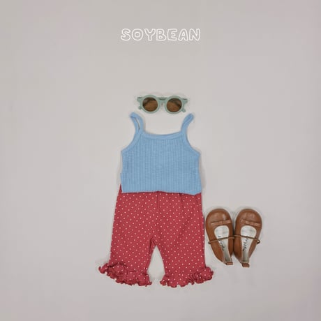 soybean/8. plan ) coco dot updown set XS-XL