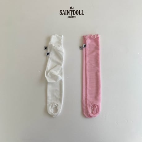 saintdoll/191. shine knee socks S(130-160)-L(200-220)