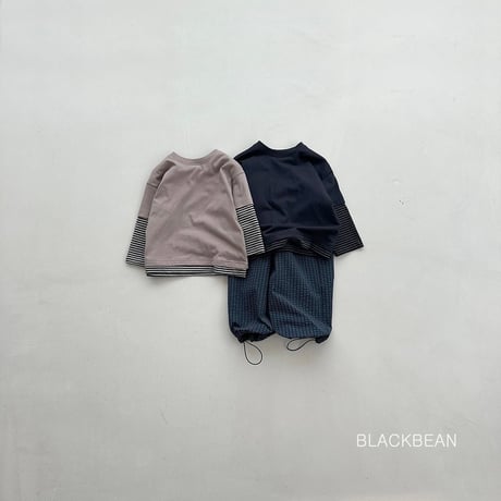 blackbean/49. rich T-shirt S-XL