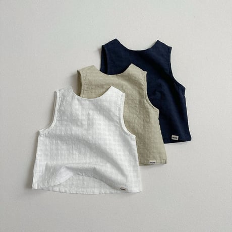 minirobe/19. Oha Sleeveless Blouse  S-XL