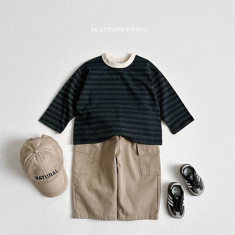 vividi/73. dangara smile label T-shirt XS-XL