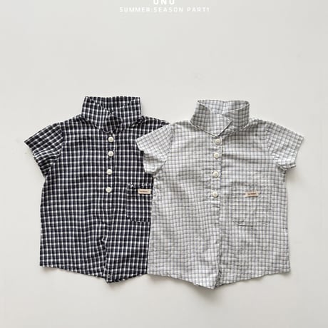 onu/53. bebe ) check suit BABY(12M)