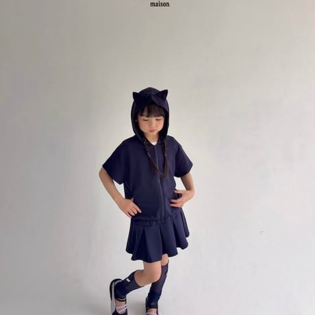 saintdoll/164. catcat hood zipup S-XL