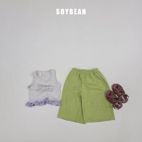 soybean/170. plan ) dot bubble sleeveless XS-XL