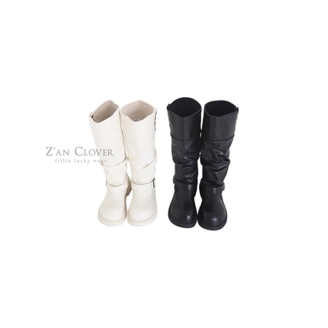 zanclover/1. curf shirring long boots 160-220