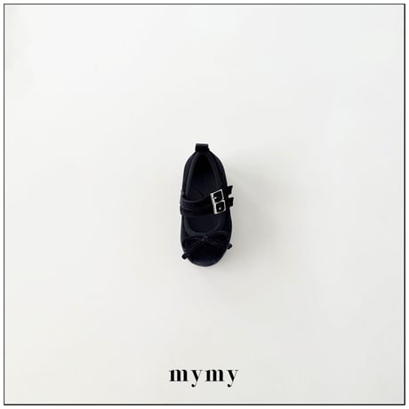 mymy/3. black rice shoes 140-200