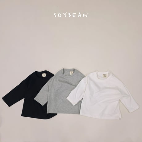 soybean/68. box rayerd T-shirt JS-JL