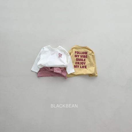 blackbean/40. vibe T-shirt S-XL