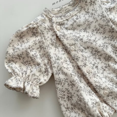 monbebe/31. small flower rory suit NEWBORN(0-3M)-S(3-6M)