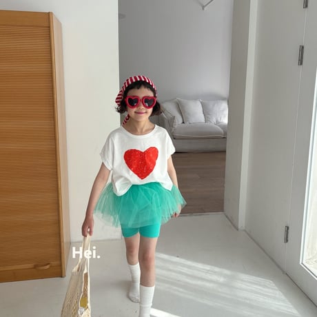 hei/14. heart T-shirt XS-XL