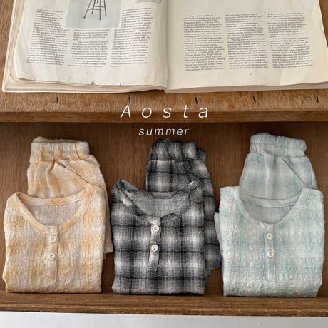 aosta/60. Check Shirt S-2XL