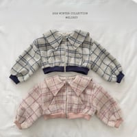 melikey/77. mojik check sera zipup XS-XL