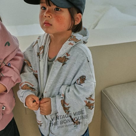 boneoune/20. tiger full_print _ hood zipup JS-JL