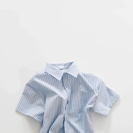fromi/87. Seersucker shirt S-XL