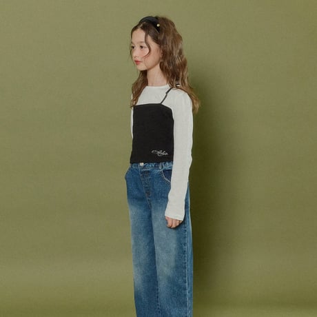 forkchips/1. canvas denim pants M-XL