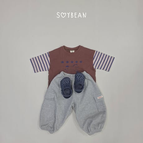 soybean/14. plan ) pony star 8bu T-shirt XS-XL