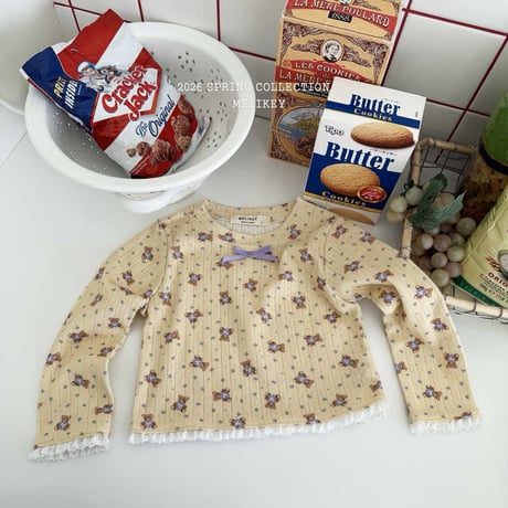 melikey/3. love bear T-shirt XS-XL