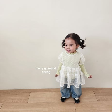 merrygoround/32. sisuru fril blouse XS-2XL