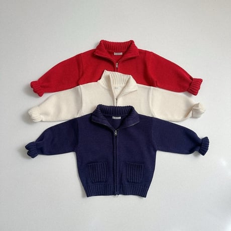 digreen/19. Roel Knit Zip-Up S-2XL