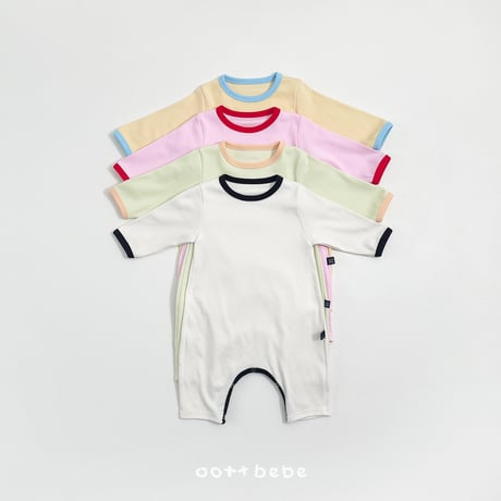 oottbebe/3. modal heart suit + rabbit bonnet set S(0-6M)-M(6-12M)