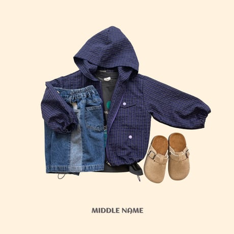 middlename/70. summer check JP windbreaker JS-JM
