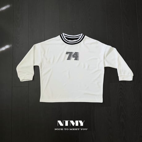 nicetomeetyou/35. ( jersey )74 T-shirt S-XL
