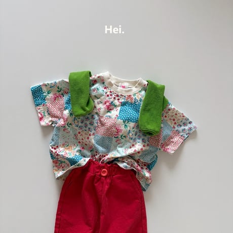 hei/9. quilt T-shirt XS-XL