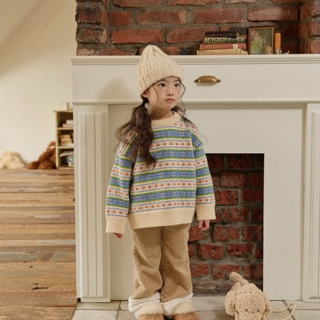 melikey/96. vintage indie knit JS-JM