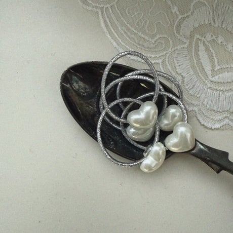 nightbebe/8. silver heart set FREE