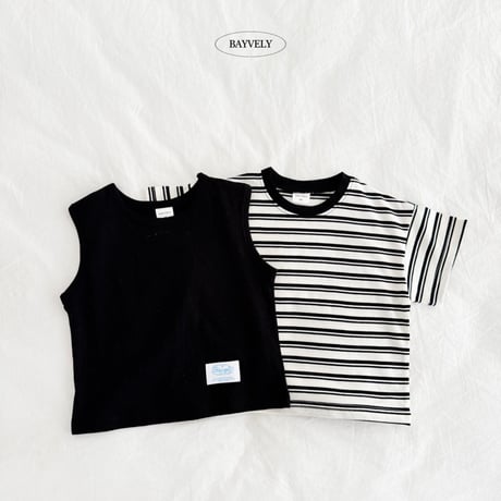 bayvely/32. 11ST half t plain sleeveless XS-XL
