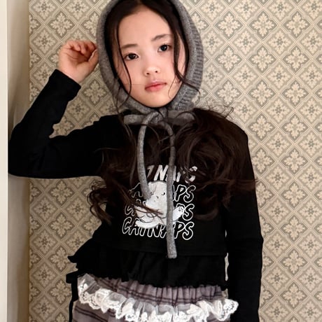 comma/83. fril cat T-shirt 140-150