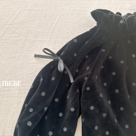 valubebe/47. dot ribbon suit 6M-18M